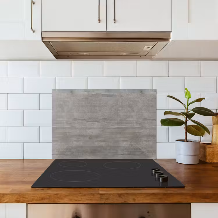 Paraschizzi cucina - Motivo - Calcestruzzo - Grigio — 3