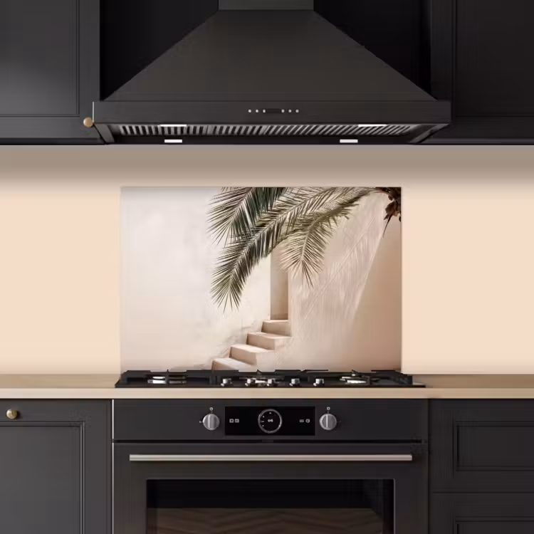 Paraschizzi cucina - Palma - Ombra - Scale - Beige — 5