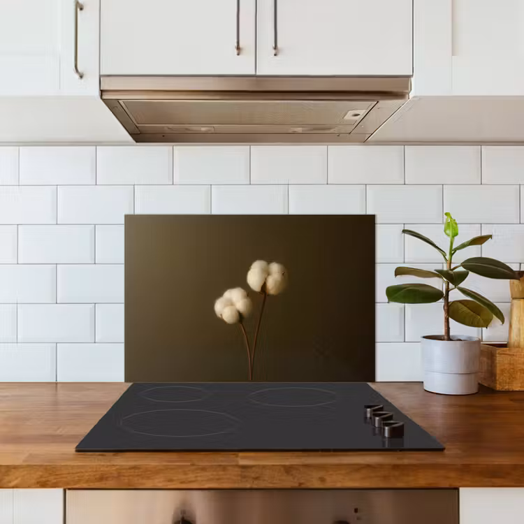 Paraschizzi cucina - Rami - Cotone - Bianco - Sfere — 3