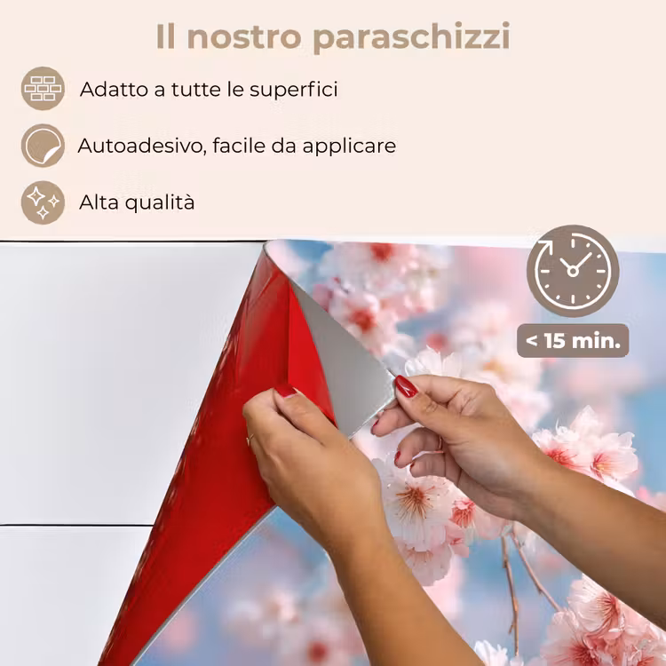 Paraschizzi cucina - Rami - Fiori - Rosa — 4