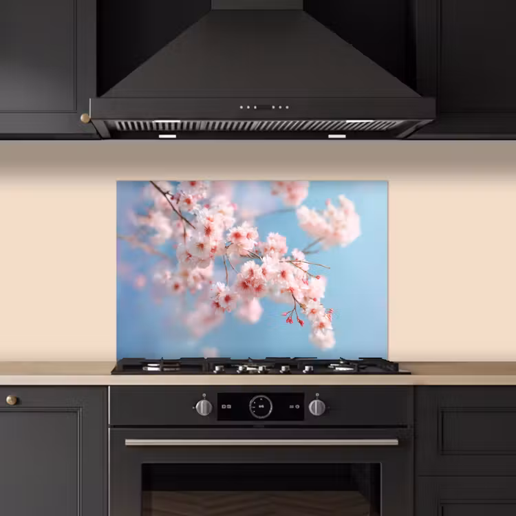 Paraschizzi cucina - Rami - Fiori - Rosa — 5