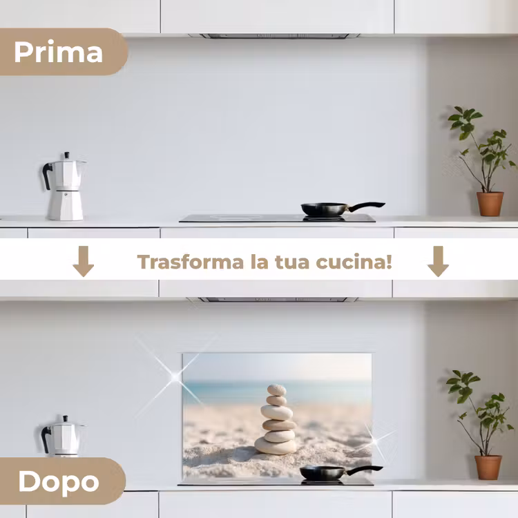 Paraschizzi cucina - Pietre - Pila - Sabbia - Mare — 7