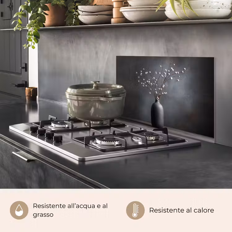 Paraschizzi cucina - Rami - Vaso - Sfere - Bianco — 2