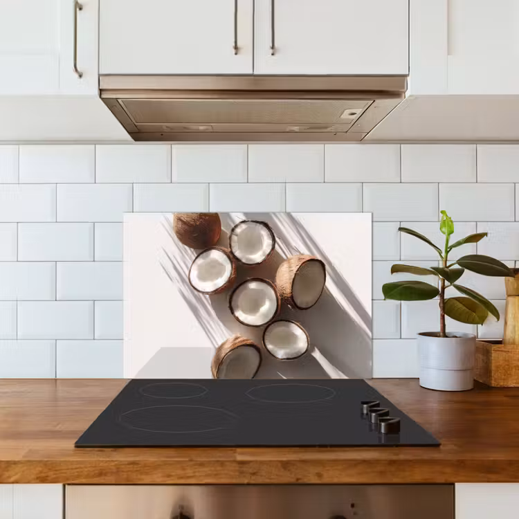 Paraschizzi cucina - Noci di cocco - Marrone - Ombra — 3