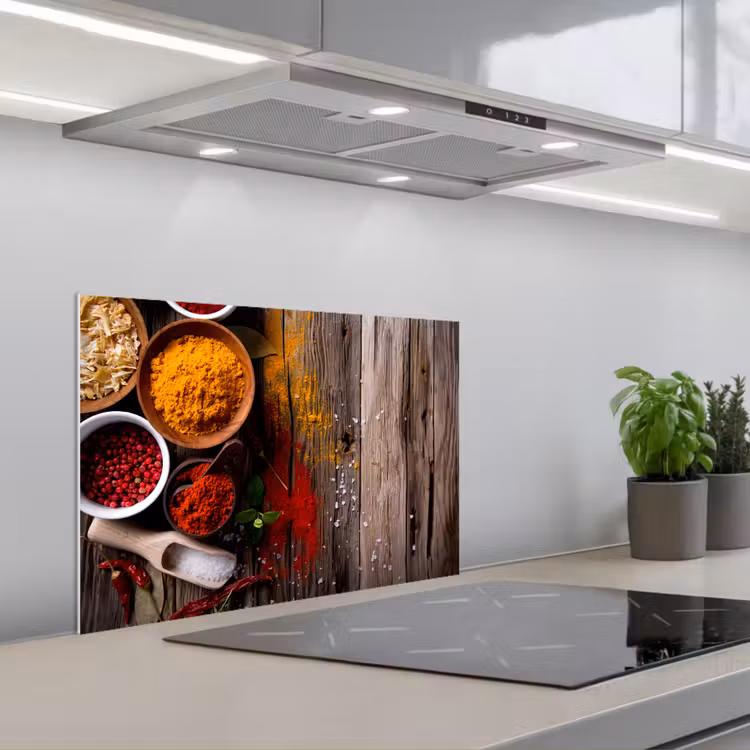 Paraschizzi cucina - La tavolozza dei colori della natura — 1