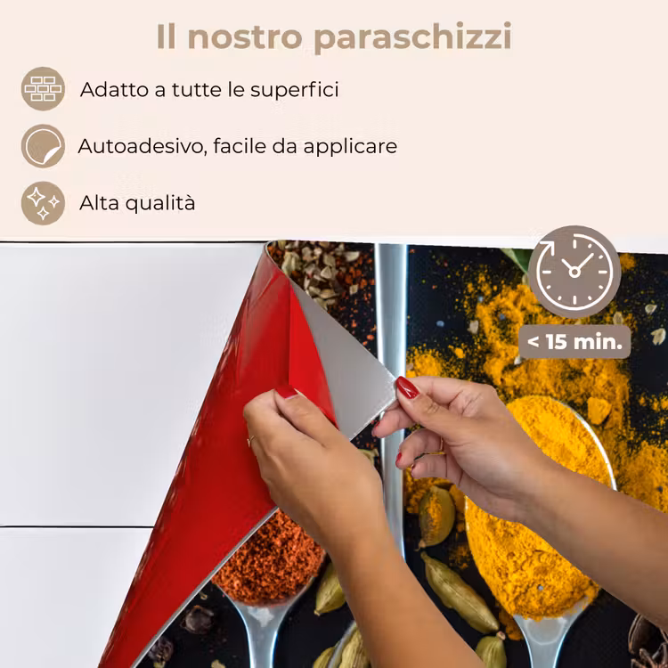 Paraschizzi cucina - Mosaico di erbe e spezie — 4