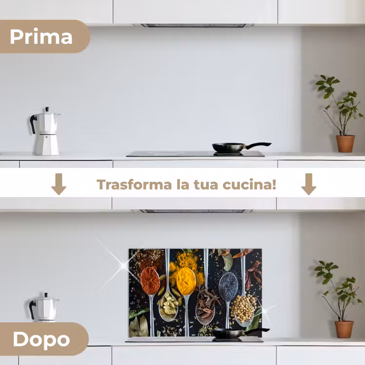 Paraschizzi cucina - Mosaico di erbe e spezie — 7