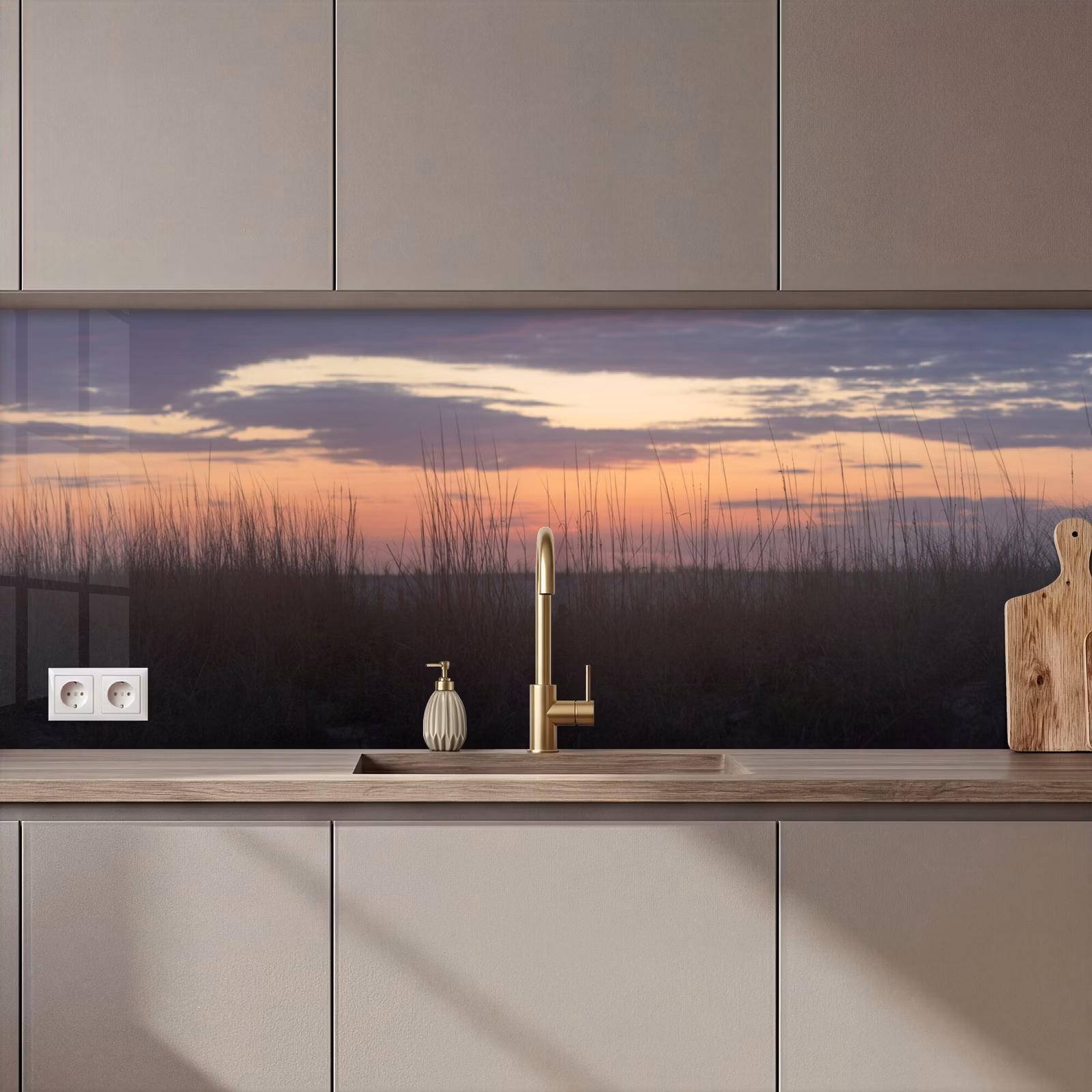 Schienale cucina - Natura - Duna - Pianta — 1
