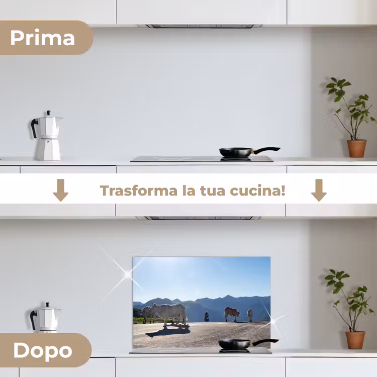 Paraschizzi cucina - Highlander scozzese - Luce - Montagna - Natura — 7