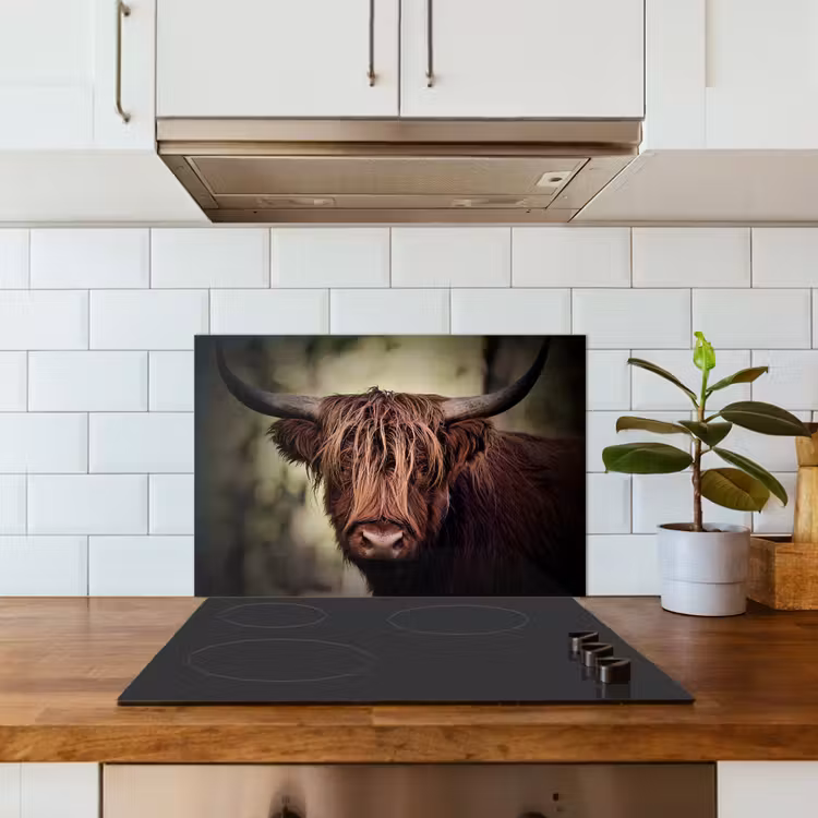 Paraschizzi cucina - Highlander scozzese - Luce - Ritratto - Natura — 3