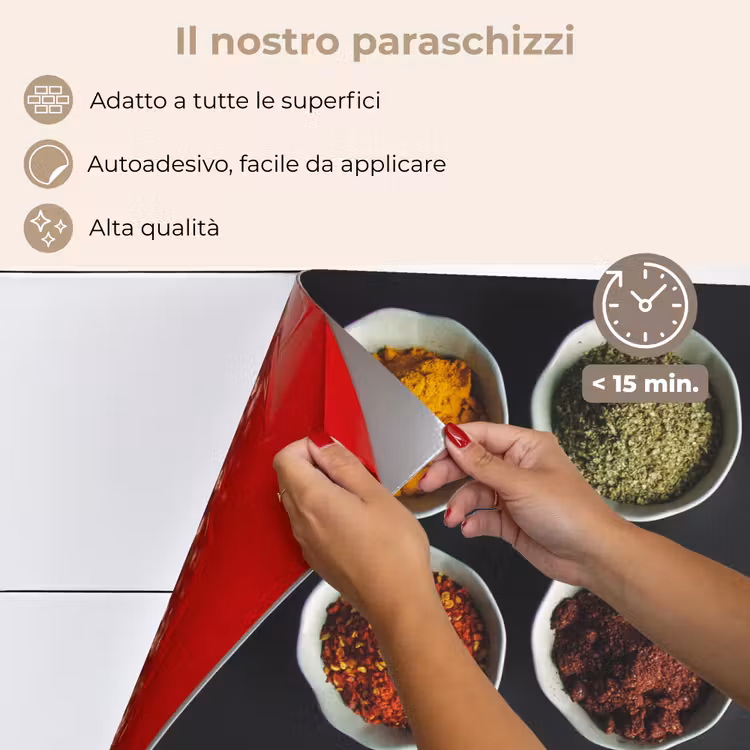 Paraschizzi cucina - Mosaico di erbe — 4