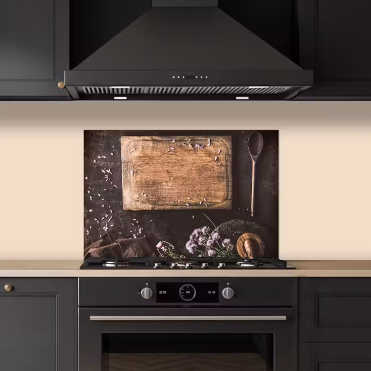 Paraschizzi cucina - Natura morta con tagliere — 5