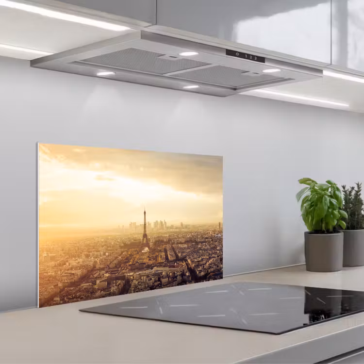 Paraschizzi cucina - Parigi - Skyline - Tramonto - Città — 1