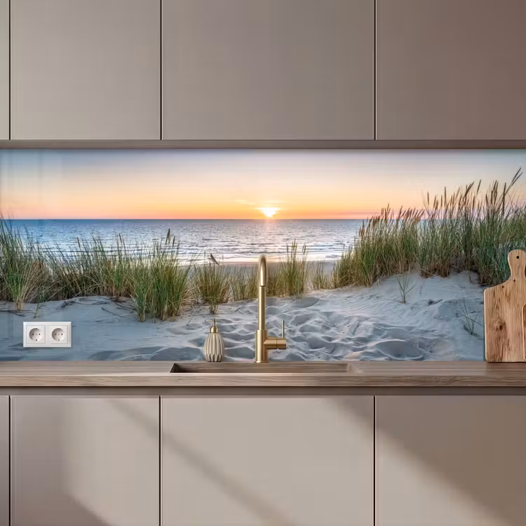 Schienale cucina - Sole - Natura - Spiaggia — 1