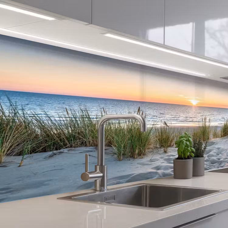 Schienale cucina - Sole - Natura - Spiaggia — 2