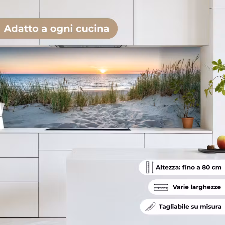 Schienale cucina - Sole - Natura - Spiaggia — 7
