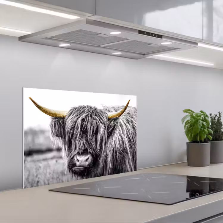 Paraschizzi cucina - Highlander scozzese - Corna - Oro - Nero — 1