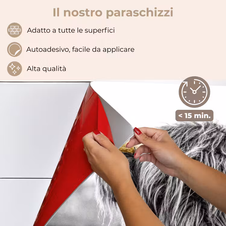 Paraschizzi cucina - Highlander scozzese - Corna - Oro - Nero — 4
