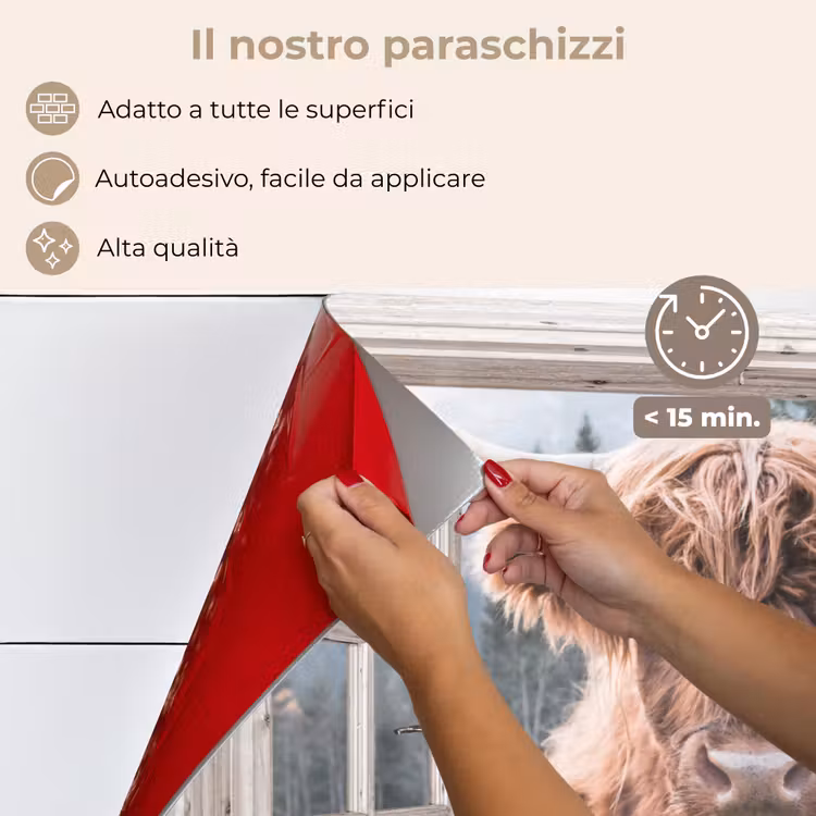 Paraschizzi cucina - Highlander scozzese - Mucca - Montagna - Vista — 4