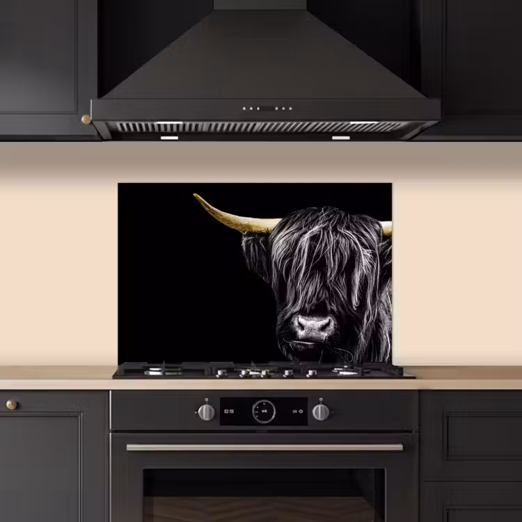 Paraschizzi cucina - Highlander scozzese - Oro - Cappotto - Animali - Mucca — 5