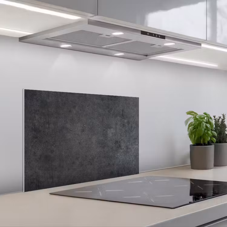 Paraschizzi cucina - Industriale - Ardesia - Grigio - Strutturato - Calcestruzzo — 1