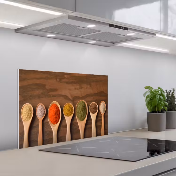 Paraschizzi cucina - Mestolo - Erbe - Cibo - Spezie - Tavola — 1