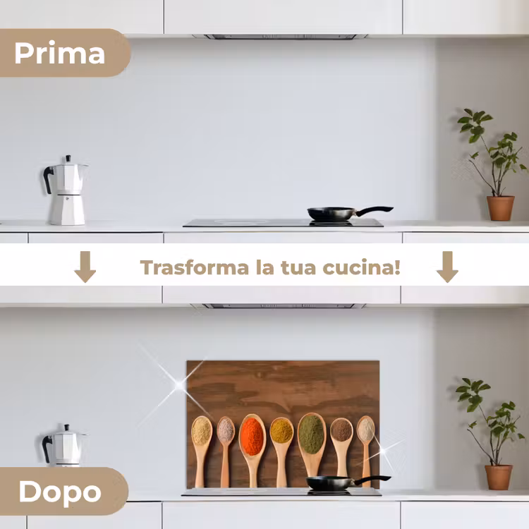 Paraschizzi cucina - Mestolo - Erbe - Cibo - Spezie - Tavola — 7