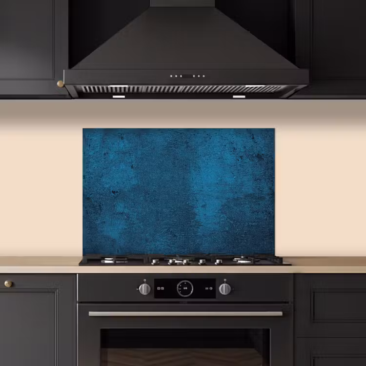 Paraschizzi cucina - Pietra naturale - Calcestruzzo - Pietra - Blu — 5