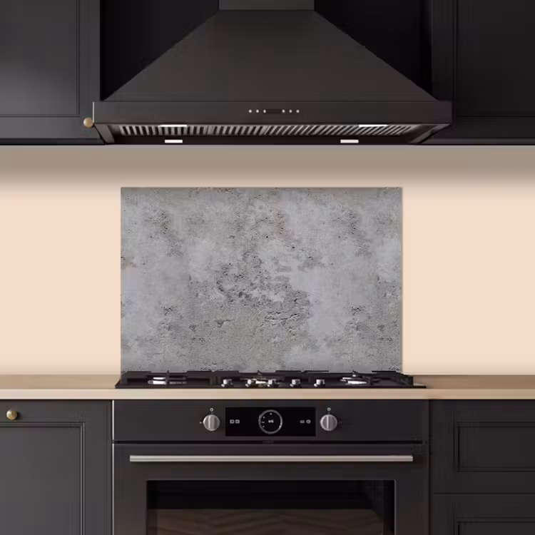 Paraschizzi cucina - Motivo - Grigio - Vecchio - Cemento — 5