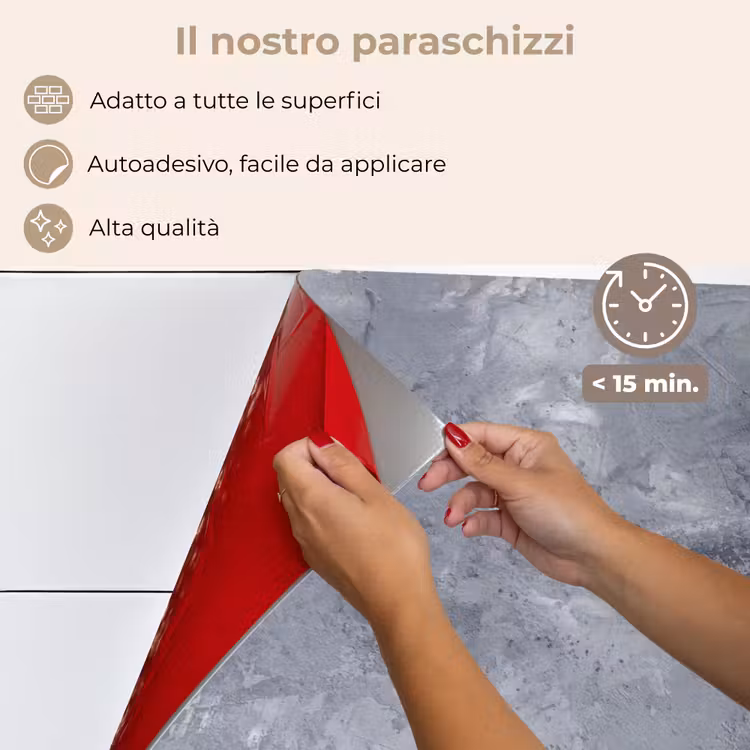 Paraschizzi cucina - Nuvole di cemento — 4