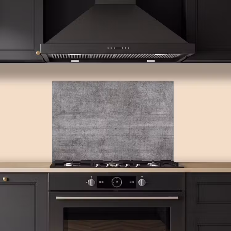 Paraschizzi cucina - Panno di cemento invecchiato — 5