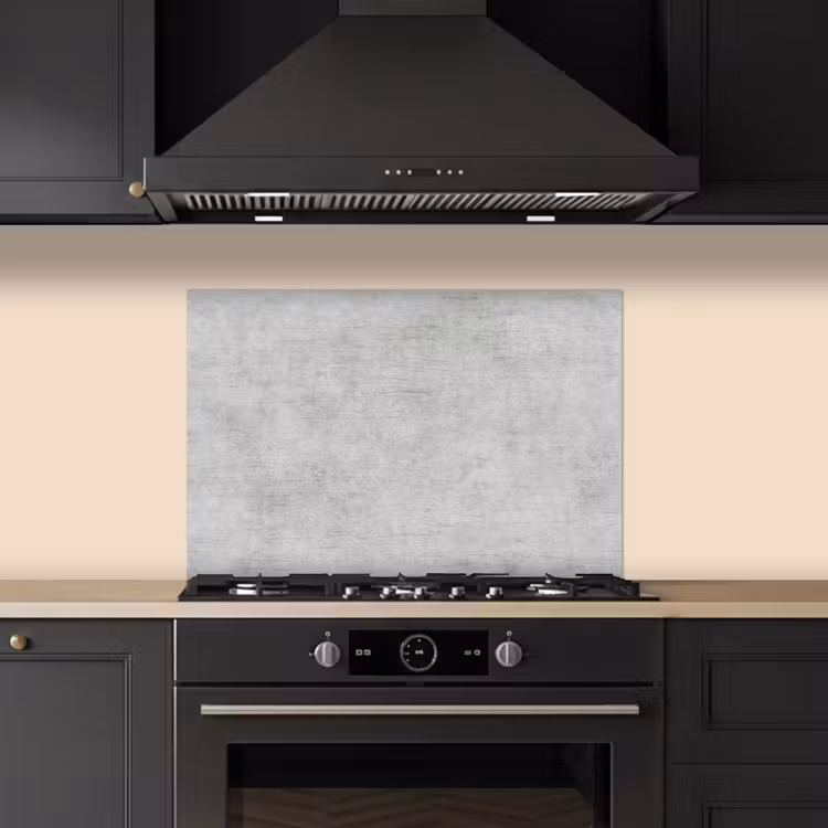 Paraschizzi cucina - Tela grigia con effetto anticato — 5