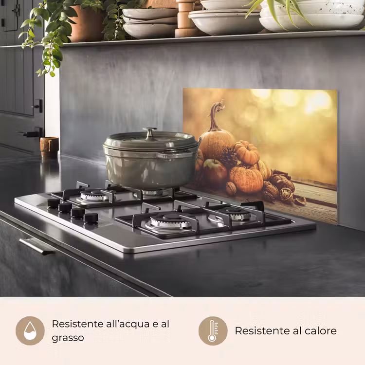 Paraschizzi cucina - Zucca - Autunno - Pigna - Frutta - Mela — 2
