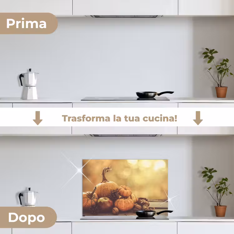 Paraschizzi cucina - Zucca - Autunno - Pigna - Frutta - Mela — 7