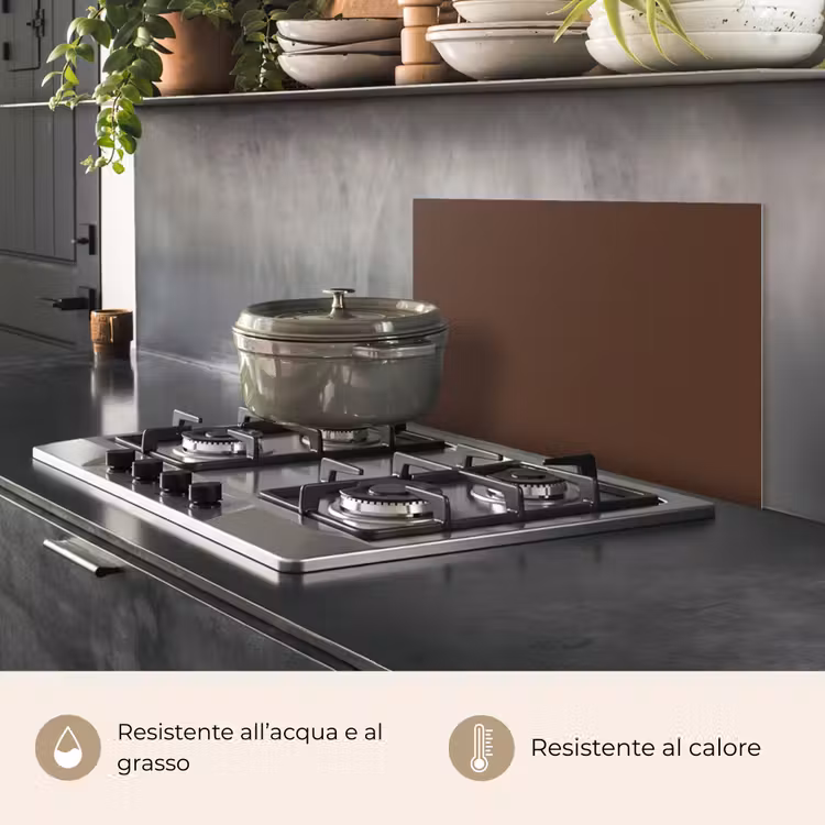 Paraschizzi cucina - Marrone - Scuro - Colori — 2