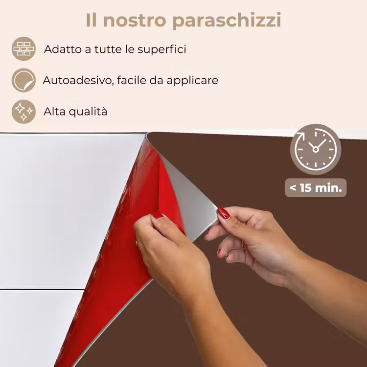 Paraschizzi cucina - Marrone - Scuro - Colori — 4