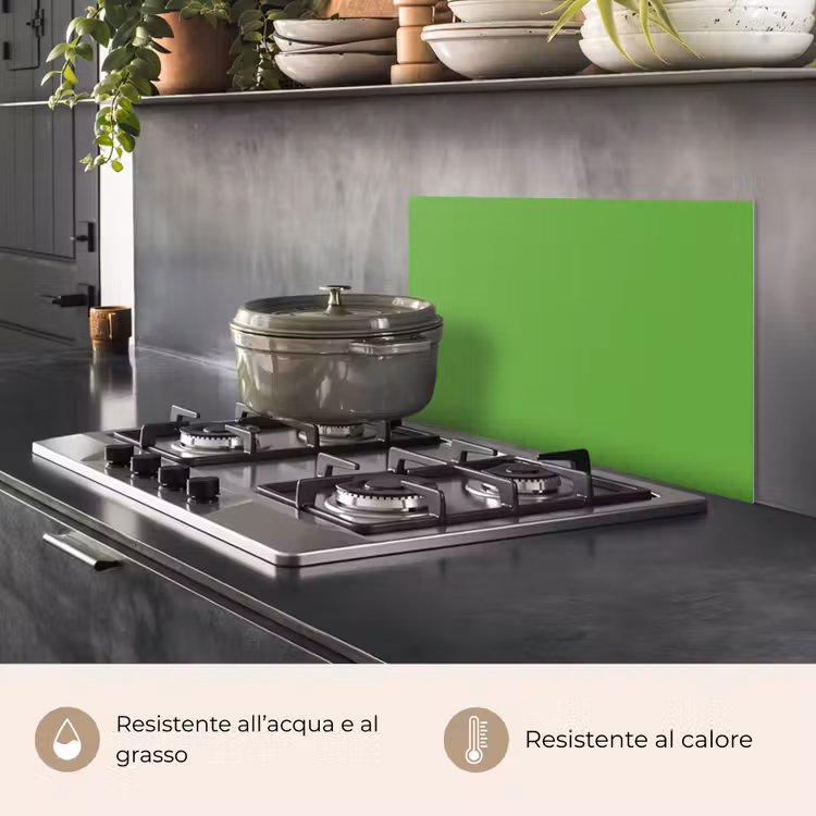 Paraschizzi cucina - Verde - Colori - Natura — 2