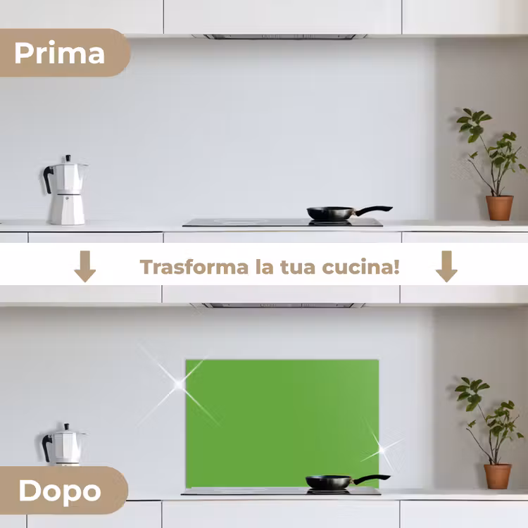 Paraschizzi cucina - Verde - Colori - Natura — 7