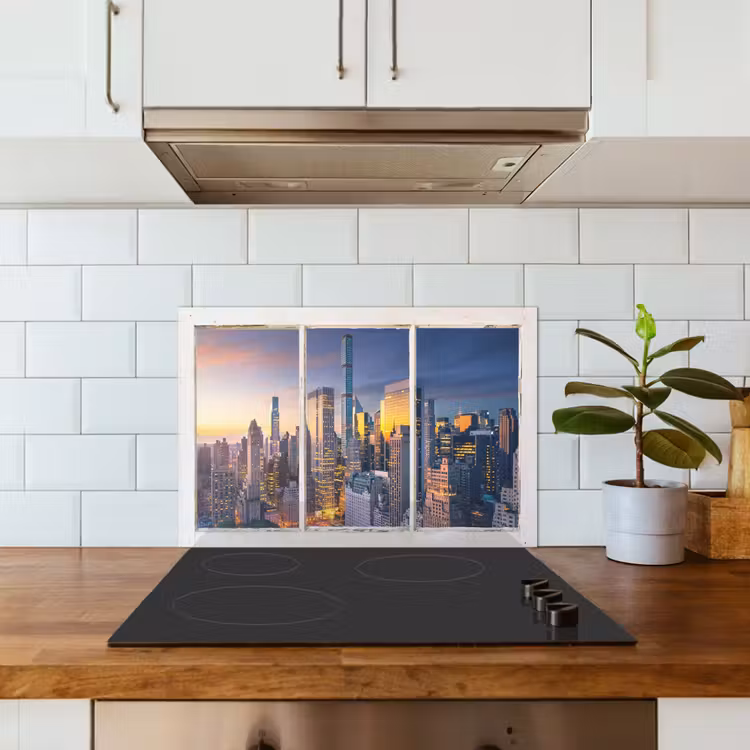 Paraschizzi cucina - New York - Vista - Skyline — 3