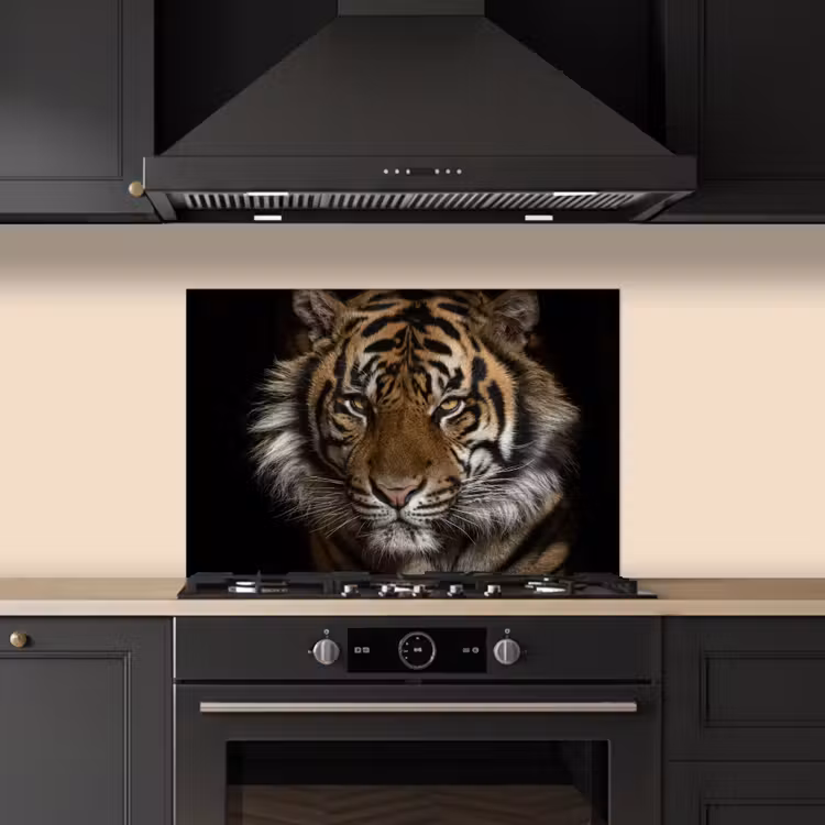 Paraschizzi cucina - Tigre - Animali selvatici - Ritratto — 5