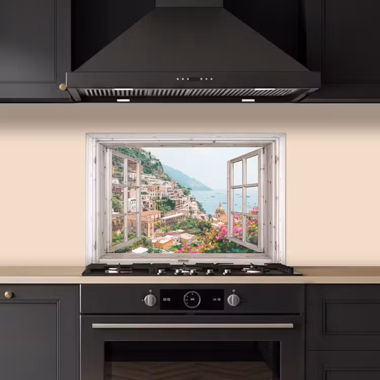 Paraschizzi cucina - Vista - Italia - Fiori - Mare - Costa - Città - Montagne — 5