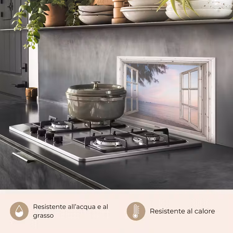 Paraschizzi cucina - Vista - Spiaggia - Palma — 2