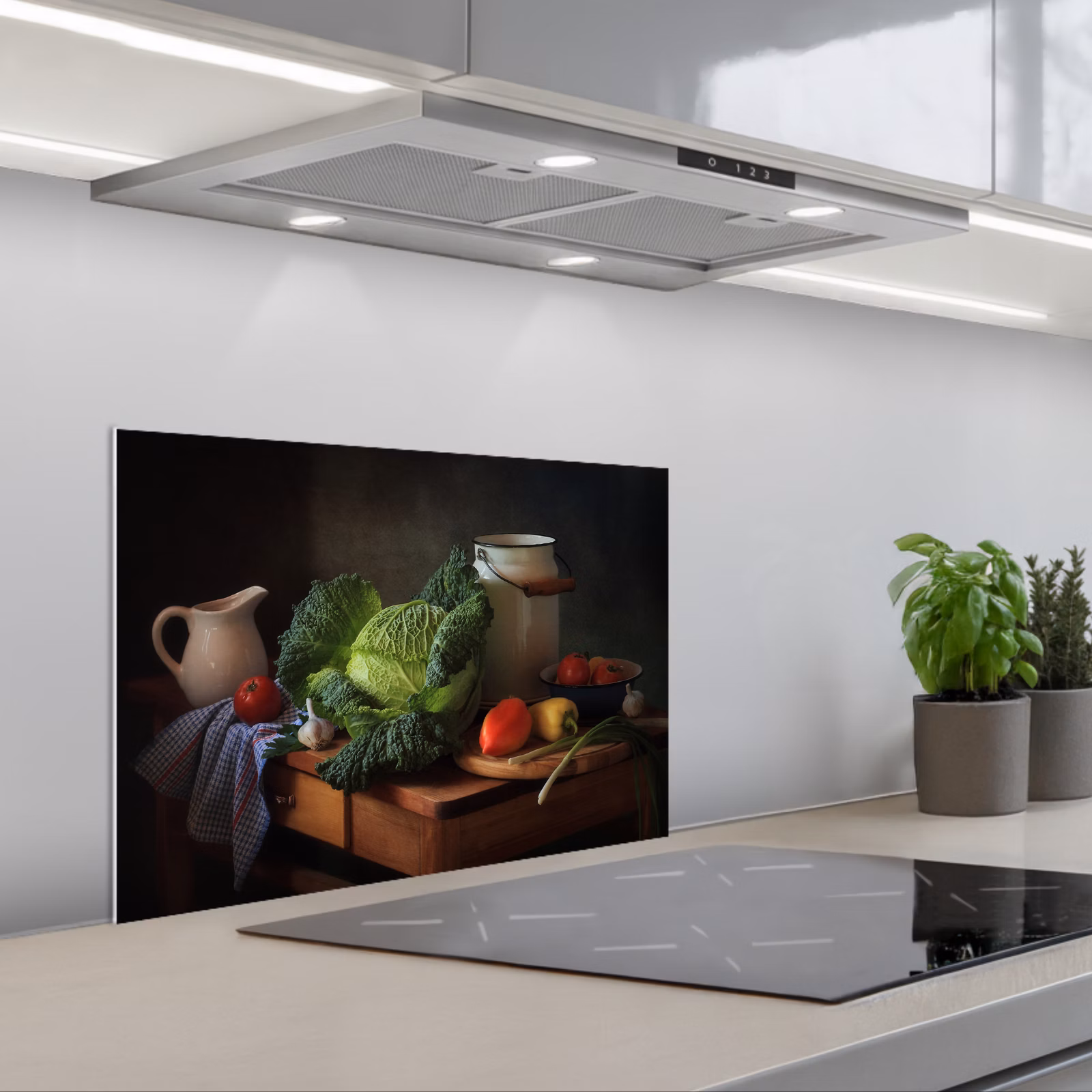 Paraschizzi cucina - Natura morta - Verdure - Colori — 1
