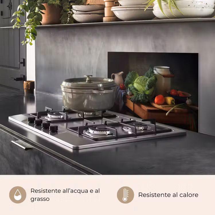 Paraschizzi cucina - Natura morta - Verdure - Colori — 2