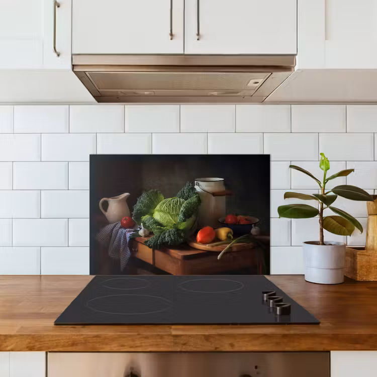 Paraschizzi cucina - Natura morta - Verdure - Colori — 3