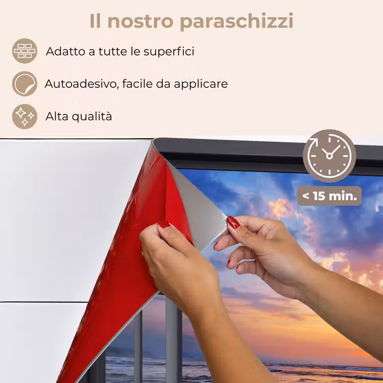 Paraschizzi cucina - Tramonto sul mare Punto di vista — 4