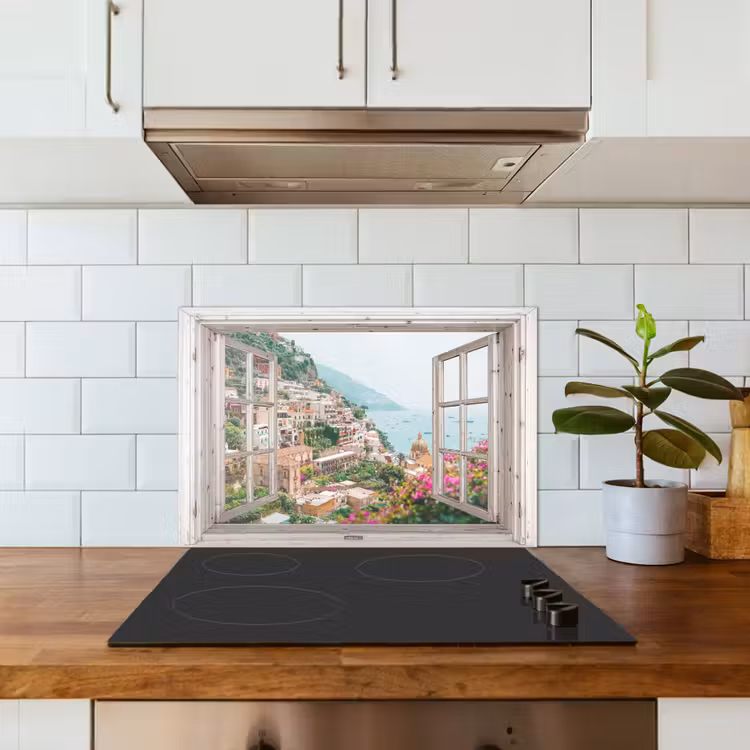Paraschizzi cucina - Vista sul Mediterraneo — 3