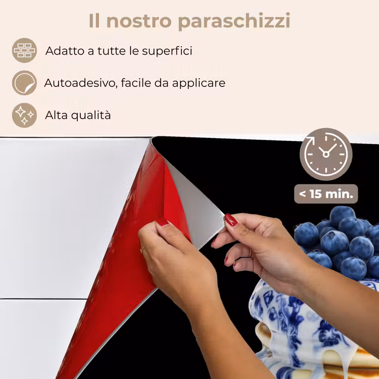 Paraschizzi cucina - Pancake - Mirtilli - Piatto — 4