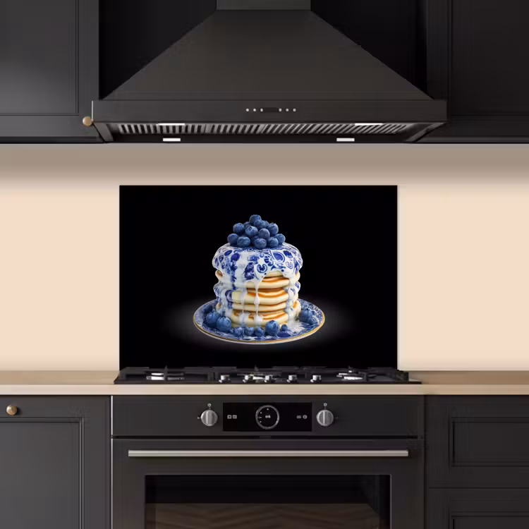 Paraschizzi cucina - Pancake - Mirtilli - Piatto — 5