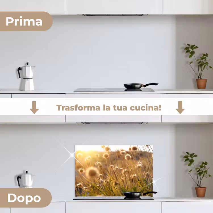 Paraschizzi cucina - Piante - Natura - Fiori - Sole - Orizzonte — 7